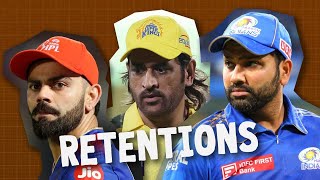 The IPL retentions  cricket [upl. by Cassaundra112]