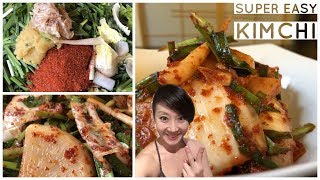 Super Easy Homemade Korean Radish Kimchi Recipe  너무 쉬운 막김치 담그기 [upl. by Eliott]