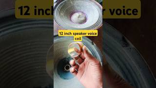 12 inch speaker voice coil change shorts speaker amplifier electronic viral trending [upl. by Melliw577]