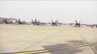 MCAS Miramar Air Show  Cloudy start to Friday’s performances [upl. by Giacinta505]