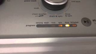 Maytag bravos mct washer restart by itself [upl. by Dworman884]