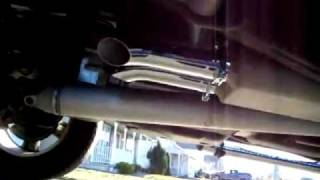 DIY IMCO Cherry Bomb Pro 7421 Muffler Installed amp Running 2007 Dodge Ram Hemi [upl. by Hawken]