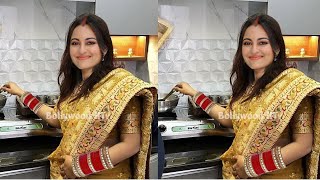 Sonakshi Sinha FIRST RASOI delicious dish impressed to husband Zaheer after wedding [upl. by Sedgewick58]