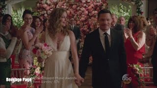 Revenge 4x23 Emily and Jack Wedding quotTwo Gravesquot Series Finale [upl. by Garth17]