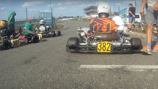 Karting KZ2 5 Stage KIEV Chaika 2016 Saturday Heat 1 Archive Video [upl. by Cameron]