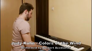 Judy Kuhn  Colors of the Wind Piano Cover [upl. by Esinahs]