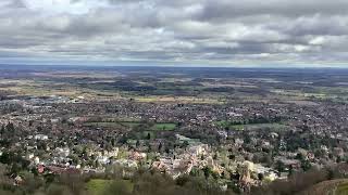 Great Malvern in the Malvern Hills UK 10 March 2020 [upl. by Atika]