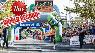 New Half Marathon World Record In Valencia 2018 [upl. by Neirda]