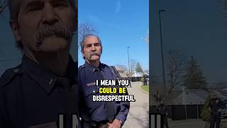 Disrespectful Sgt Trespasses Me For Traffic Sign [upl. by Spillar]