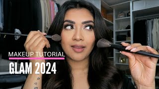 Glam 2024  Tutorial  Vithya Hair and Makeup [upl. by Dino]