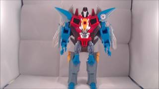 Chucks Reviews Transformers Robots In Disguise Power Surge Starscream [upl. by Lanette]