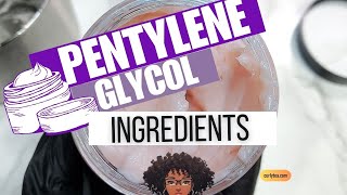 Ingredient Pentylene Glycol a multiuse humectant for hair care and skincare  DIY recipes [upl. by Ahrendt947]