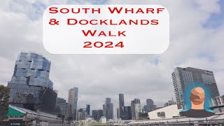 South Wharf and Docklands Walk ASMR 4K [upl. by Jeannine404]