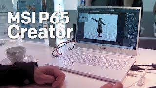 MSI P65 Creator handson Made for the creative minds [upl. by Felix]