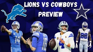 Lions vs Cowboys Preview [upl. by Soluk]