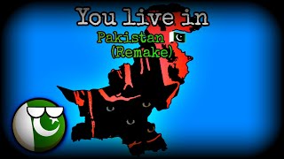 REMAKE You live in Pakistan 🇵🇰 Mr Incredible becoming cannyuncanny mapping [upl. by Marketa]