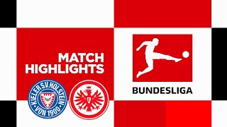 Holstein Kiel vs Frankfurt  Highlights  Bundesliga 2425 [upl. by Kylie]