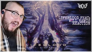 Brand Of Sacrifice  Lifeblood Feat Will Ramos  REACTION [upl. by Illib]