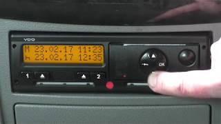 VDO Tachograph [upl. by Ursi288]