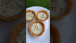 Sevai Katori Recipe  Eid Dessert Rabri Katori❤️youtubeshorts shorts ramadan food [upl. by Gant]