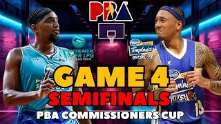 GAME 4 SEMIFINALS SCHEDULE  PBA COMMISSIONERS CUP 202324 [upl. by Minnnie]