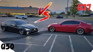 G37 owner calls out my Q50😤 [upl. by Mudenihc]