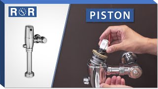 American Standard Selectronic Flushometer  Piston  Repair and Replace [upl. by Gainor]