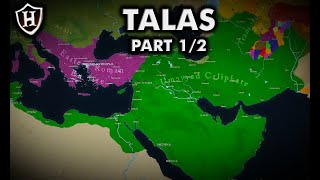 Battle of Talas 751 AD ⚔️ Part 12 ⚔️ معركة نهر طلاس‎ [upl. by Smith]