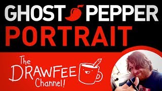 Ghost Pepper Portrait Challenge  The Drawfee Channel [upl. by Shyamal]