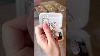 ASMR PACKING COLLECTION OF MINI PERFUMES IN MINI SUITCASE miniature fragrances asmr [upl. by Akiehsal108]