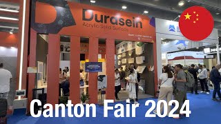 Canton Fair 2024 Buyers Perspective  Decorative Building Materials [upl. by Doll]