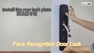 ELA Intelligent Home Automatic Fingerprint Lock  Tuya Smart Door Lock [upl. by Yusem532]