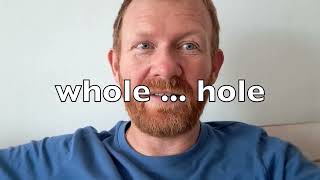 Homófonos en inglés  write right whole hole two too to [upl. by Sunny]