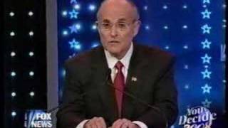 Ron Paul  Rudy Giuliani Blowback Debate [upl. by Christopher45]