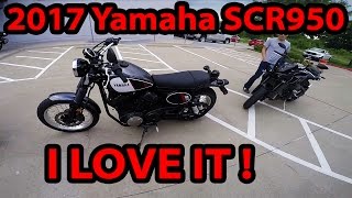 2017 Yamaha SCR950 First Ride [upl. by Nichols]