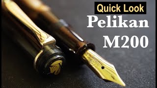 Quick Look Pelikan M200 Fountain Pen [upl. by Meedan]