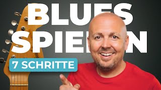 Blues spielen auf der Gitarre  Alles Wichtige für den Einstieg [upl. by Anilek]