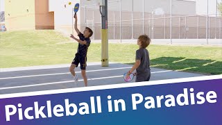 Pickleball at Mercury Mine Elementary [upl. by Richmound]