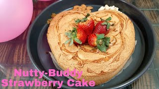 NuttyBuddy Strawberry Cake How to make Strawberry Cake [upl. by Derdle]