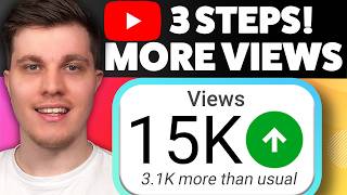 How To Get More Views on YouTube  3 Simple steps [upl. by Wendi604]