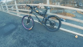 Custom Built 52v EBike over Runcorn bridge [upl. by Greyso]