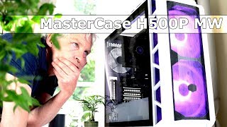 MasterCase H500P Mesh White Review de Cooler Master [upl. by Euqinehs671]