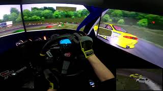 Triple Screen Assetto Corsa Drifting  Tamada Sportsland Clip  GoPro Headmount POV [upl. by Anelav881]