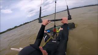 IBIRAQUERA SC Aulas de kitesurf com Alexandre Takeo [upl. by Blank]