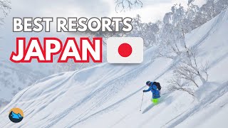 Top 10 Best Ski Resorts in Japan [upl. by Sholley]