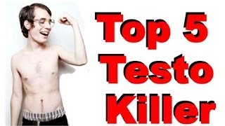 Top 5 Testo Killer  Lebensmittel die Testosteron senken [upl. by Philoo]