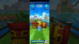 Sonic Dash shadow vs SONIC Android ipad iOS Gameplay HDnew [upl. by Eelyek730]