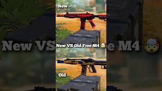 New VS Old Free M4 Skin In CODM 🤔 [upl. by Lady]