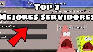 Top 3 mejores servidores para craftsman [upl. by Ahsuatan]