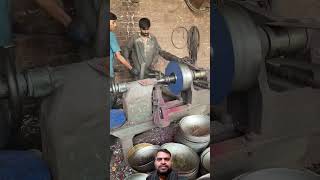 New technology used to making Ironsteel bowls by dye machine machinesteelutensils trendingshorts [upl. by Serafine100]